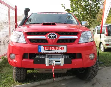 Seilwinden Set Toyota Hilux Vigo 09 2005-16 inkl. WARN XDoppelkabine