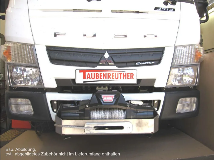 Seilwindenanbausatz Fuso Canter 3, 5t inkl. WARN VR EVO 12S