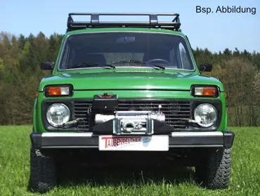 Seilwindenanbausatz Lada Niva inkl. M8000