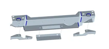 Seilwindenanbausatz Toyota J15 14-18, 2.8 ltr inkl. VR EVO 10s