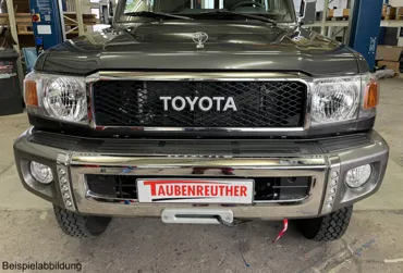 Seilwindenanbausatz Toyota J7 ab Bj. 2007, mit WARN XDoppelkabine