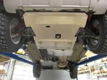 Unterfahrschutz Dacia Duster 4x4 10-09/20, Motor-Getriebe, 6 mm Aluminium