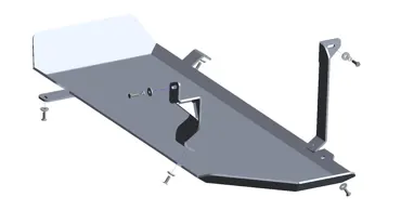 Unterfahrschutz (UFS) Nissan Navara D23 NP300 – 19. Tank. Doppelkabine N. Ad-Blue