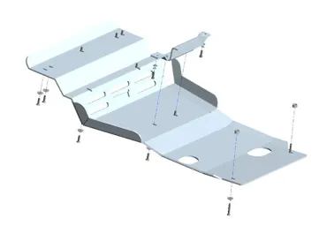 Unterfahrschutz Toyota J15, Motor, für Fzg. mit KDSS, Diese ltr – 2018