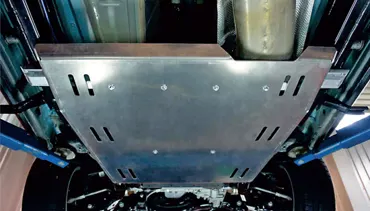 Unterfahrschutz VW Amarok – 16 2.0 TDI, Getriebe, 6 mm Aluminium