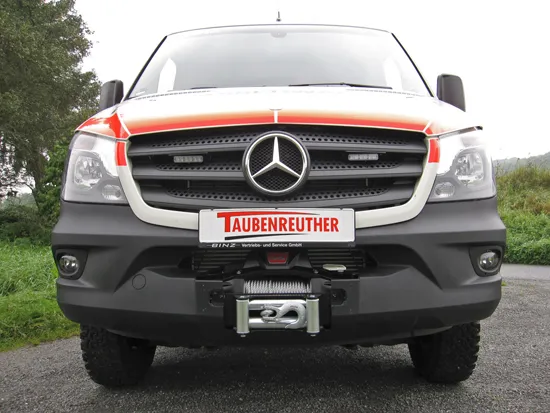 Windenanbausatz Mercedes Sprinter 06-18 VW Crafter -> 12/16, ohne Seilwinde