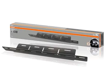 LED Zusatzscheinwerfer-Halterung / Kennzeichen-Halterung AX