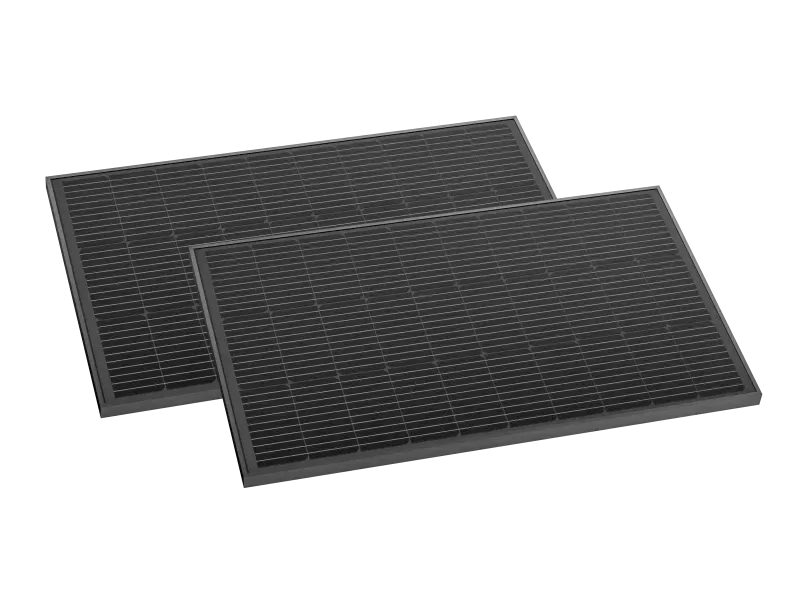 EcoFlow Solar Panel starr 100 W (2 Stk. Enthalten)