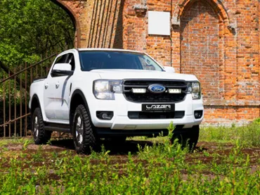 Lazer Lamps Kühlergrill-Kit Ford Ranger XL/XLT/Tremor (2023+) inkl. 2x Triple-R 750 - Beacon