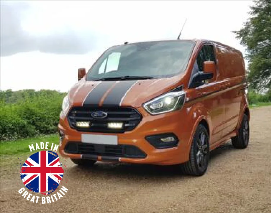 Lazer Lamps Kühlergrill-Kit Ford Transit Custom (2018-2022) inkl. 2x Triple-R 750 G2 Elite