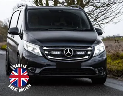 Lazer Lamps Kühlergrill-Kit Mercedes Vito (2014-2019) inkl. 2x Triple-R 750 G2 Wide