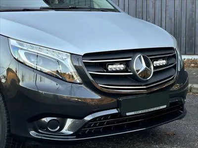 Lazer Lamps Kühlergrill-Kit Mercedes Vito 2020-2023 Inkl. 2x ST4 Evolution