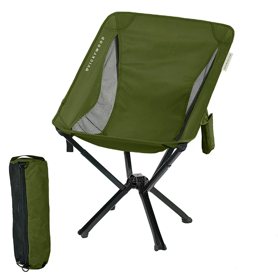 VICKYWOOD Camping Stuhl CAMP BREEZE Pine Stone