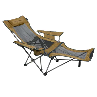 VICKYWOOD Camping Stuhl CAMP LOUNGE Desert Earth