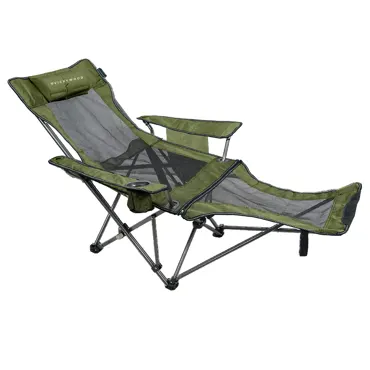 VICKYWOOD Camping Stuhl CAMP LOUNGE Pine Stone