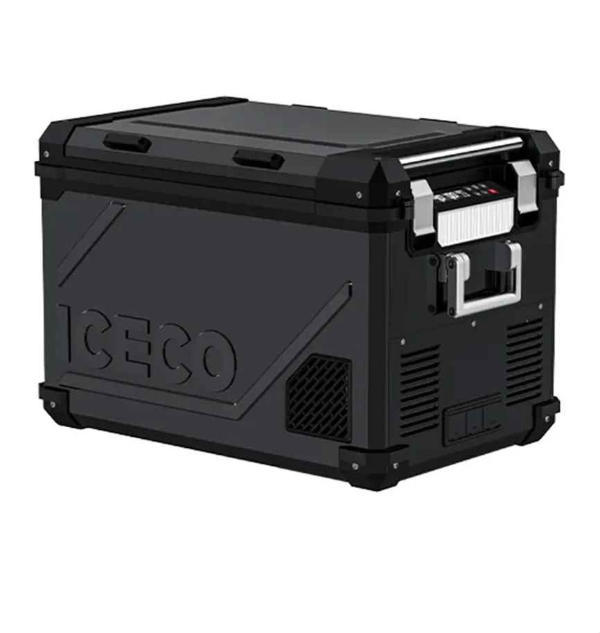 ICECO APL55 Kompressor-Kühlbox, Dual-Zone, Schwarz