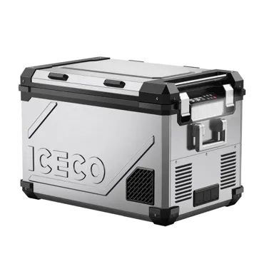 ICECO APL55, Dual-Zone, Silber