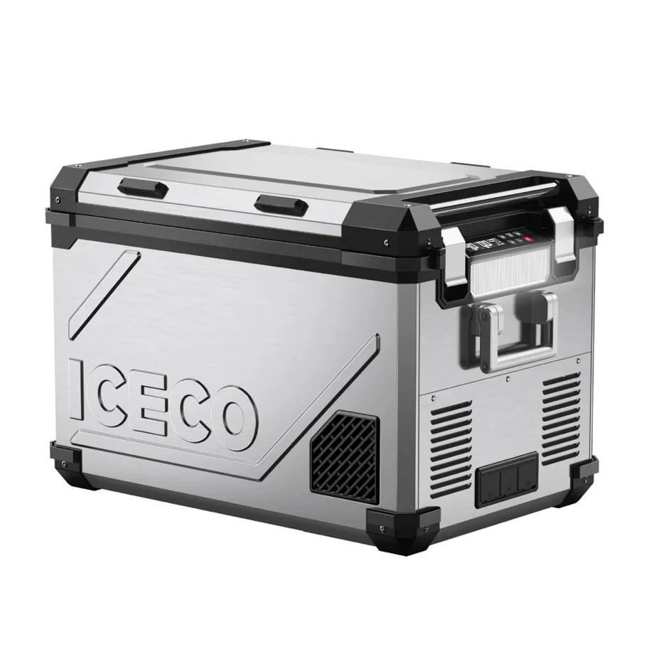 ICECO APL55 Kompressor-Kühlbox, Dual-Zone, Silber