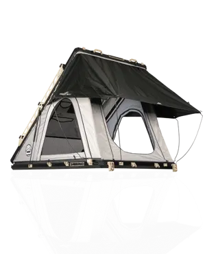 Feldon Shelter HAWK'S NEST V2 Hartschalen-Dachzelt Schmal–PRO Grau
