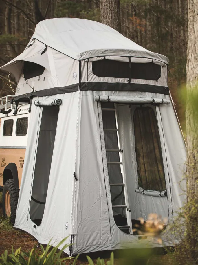 Feldon Shelter CROW'S NEST EXTENDED Vorzelt Grau-Kurz (1.7–1.9 m)