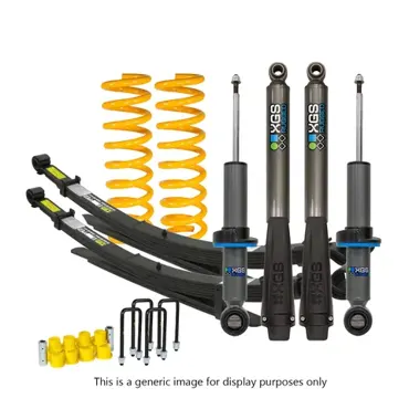 TJM Fahrwerk XGS Rugged Toyota Land Cruiser J25 Höhe +45mm 0-50 kg +100 kg