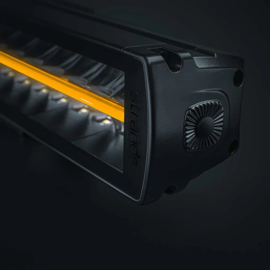 Strands Siberia XPA DR 22" LED Lightbar – 11'500 lm, Amber/Weiss, E-geprüft