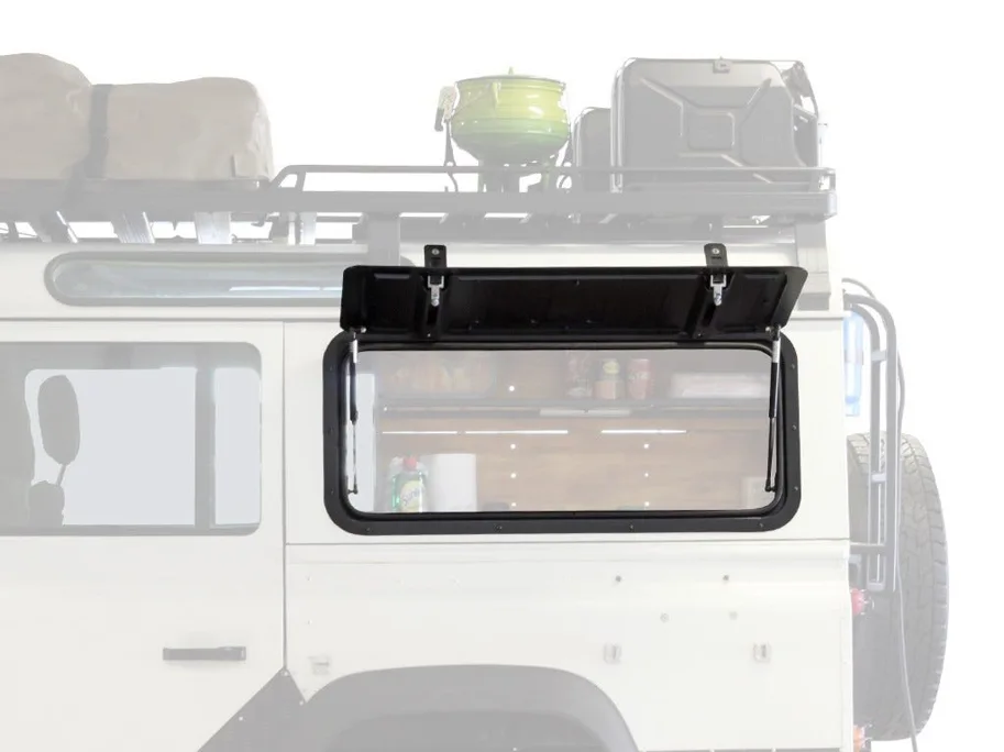 Front Runner Gullwing Fenster aus Aluminium für Land Rover Defender (1938 - 2016)