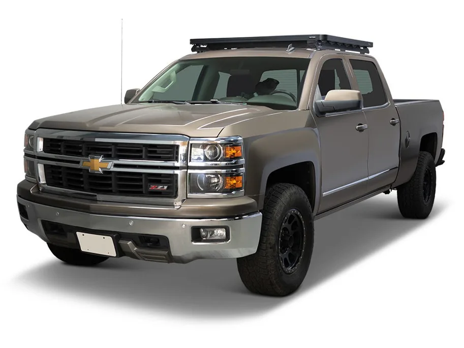 Front Runner Chevrolet Silverado / GMC Sierra 1500 / 2500 / 3500 Crew Cab (2014 - 2018) Slimline II Dachträger Kit