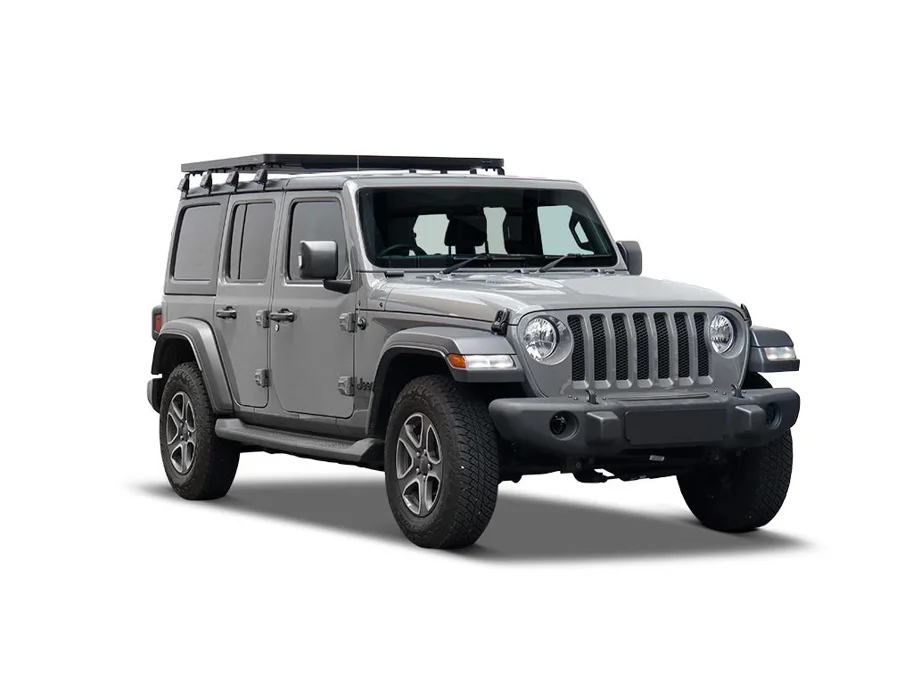 Front Runner Jeep Wrangler JL 4-Türer (2018 - Heute) Slimline II 1/2 Dachträger Kit / Hoch
