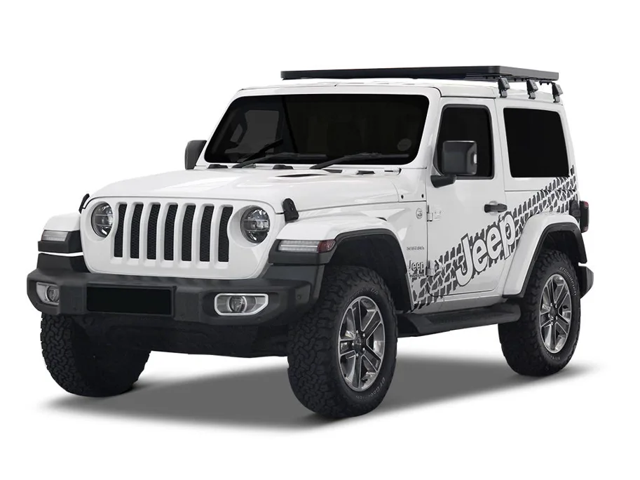 Front Runner Jeep Wrangler JL 2-Türer (2018 - Heute) Slimline II 1/2 Dachträger Kit / Hoch