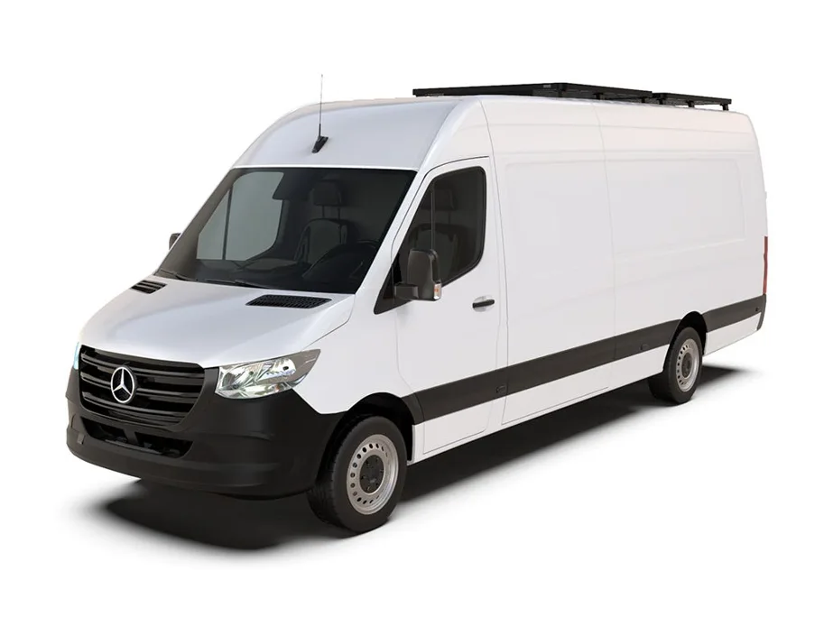 Front Runner Mercedes-Benz Sprinter 170in / L3 / LWB mit OEM Schienen (2006 - Heute) Slimline II Dachträger Kit / Hoch