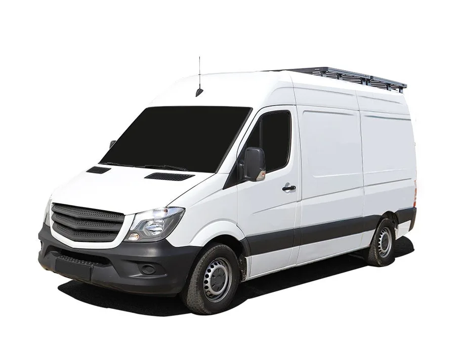Front Runner Mercedes-Benz Sprinter 128in / 144in / 170in / L1 / L2 / L3 / SWB / MWB / LWB ohne OEM Schienen (2006 - Heute) Slimline II 1/2 Dachträger Kit / Hoch