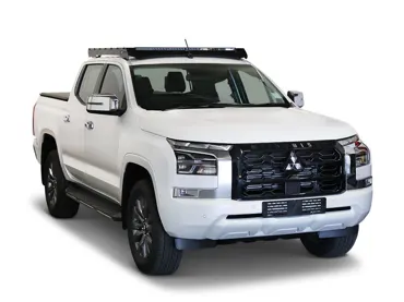 Front Runner Mitsubishi Triton MV 6. Gen Double Cab (2024 - Heute) Slimsport Dachträger Kit / Scheinwerferbereit