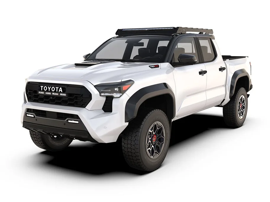 Front Runner Toyota Tacoma 4. Generation Double Cab (2024 - Heute) Slimsport Dachträger Kit / Scheinwerferbereit
