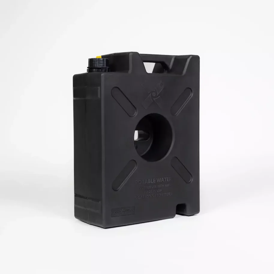 Rotopax Wasserkanister 5 Gallonen (20 l) Schwarz