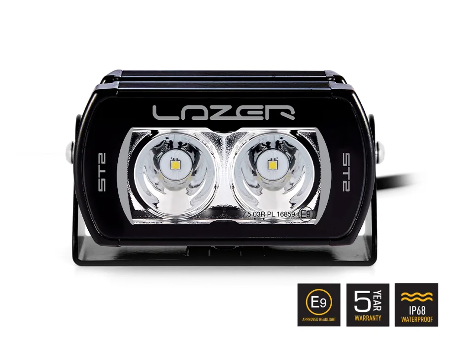LAZER ST2 Evolution LED-Bar E-Prüfzeichen