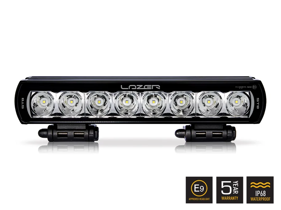 LAZER ST8 Evolution LED-Bar E-Prüfzeichen