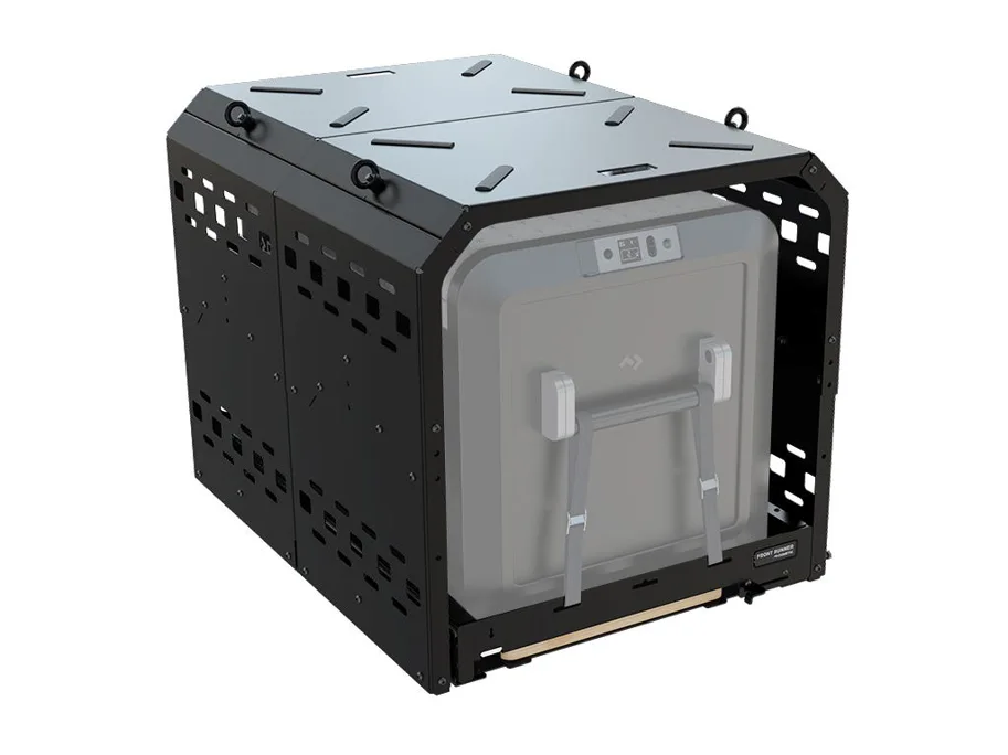 Front Runner Fridge Slide and Cage Combo / Medium