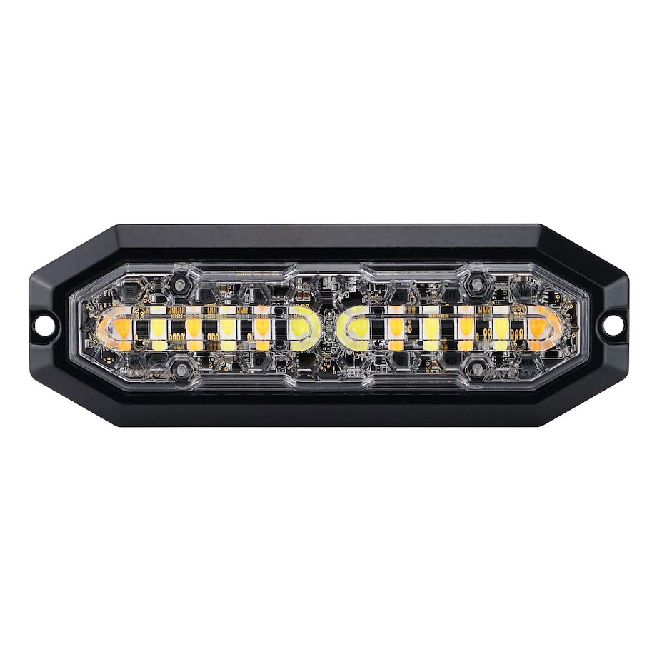 Strands Lighting lighthead 12 LED. 12-24V DC. 20W.Amber + White LED. clear lens/850135HP-A