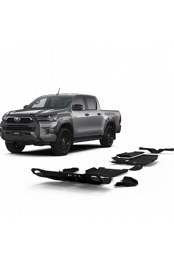 RIVAL Black Serie Unterfahrschutz-Set Toyota Hilux 2015-2021+ 2.4 L / Diesel