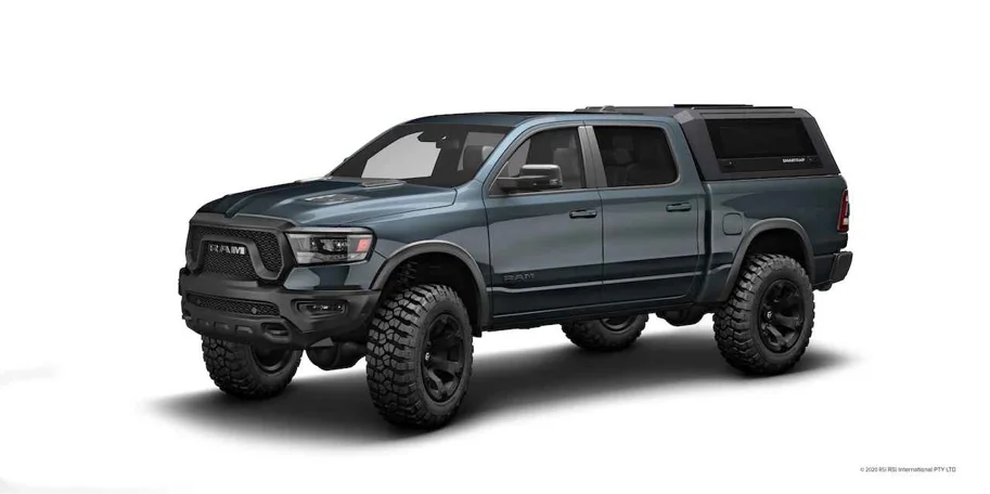 SmartCap RSI EVO Sport Dodge RAM 1500 Standard-Ladefläche ab 2019, Doppelkabine, mattschwarz