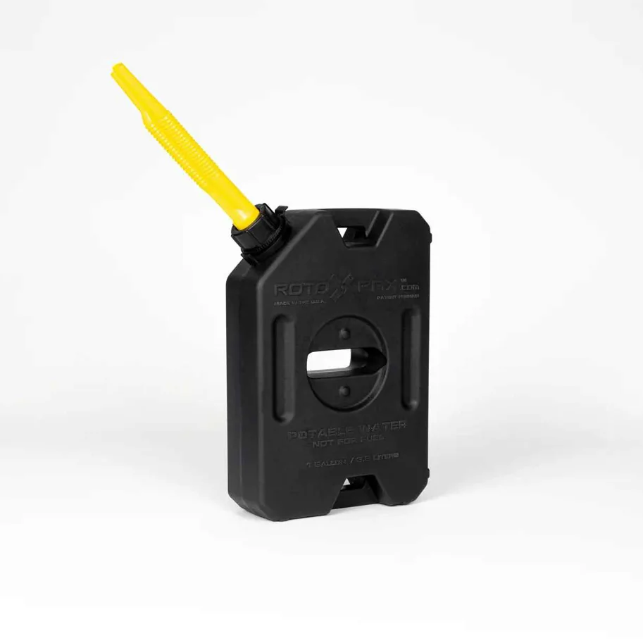 Rotopax Wasserkanister 1 Gallone (3.8 l) Schwarz