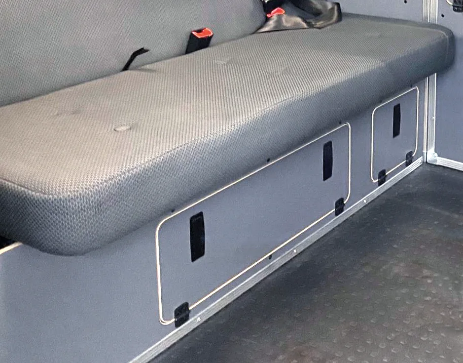 Box für Schlafsitzbank, passend für VW Bus T5-T6