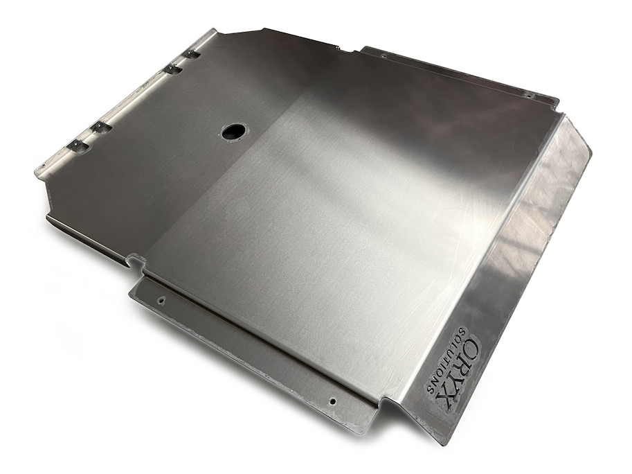 Wassertank-Schutzplatte für MB Sprinter Hymer ML-T, Alu