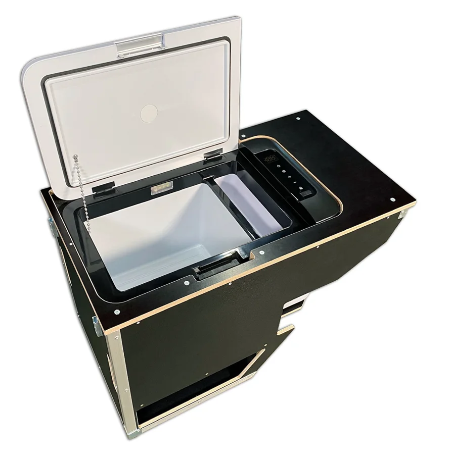 Box für Kühlbox, links, passend für Jeep Wrangler JK + JL