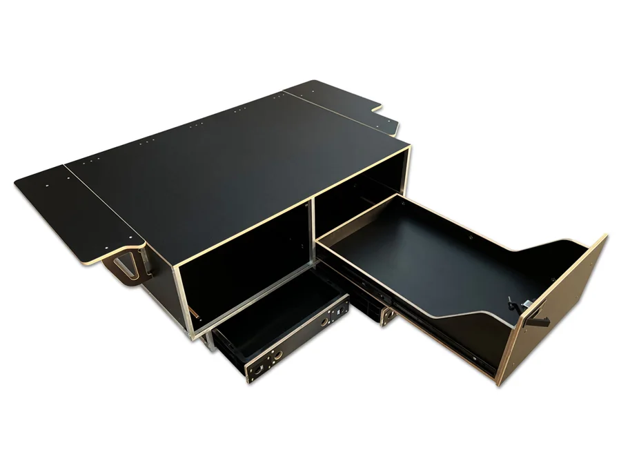 Heckbox mit Auszügen, passend für Land Rover New Defender 110