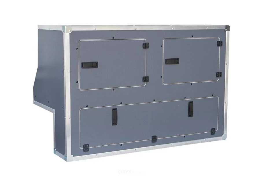 Einbauschrank, hinten links, halbe Höhe, für Defender 90/110