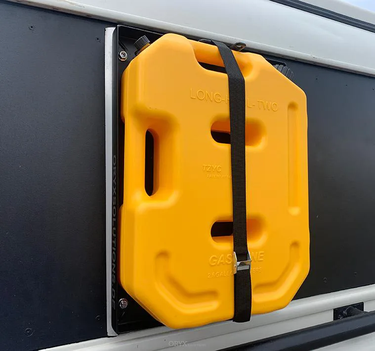 Kanisterhalter "ORYX", abschliessbar, schwarz