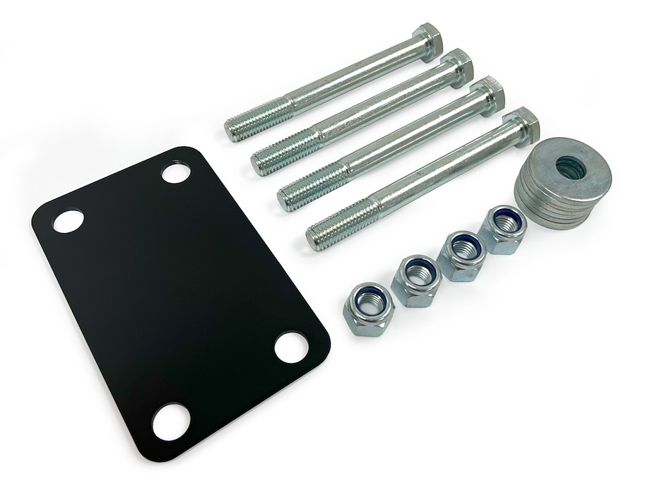 Gegenplatte für Bergeöse, hinten, VW Crafter 2. Gen + MAN TGE