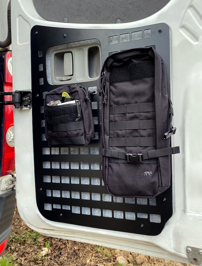 MOLLE-Trägersystem, Hecktür rechts unten, MB Sprinter / VW Crafter